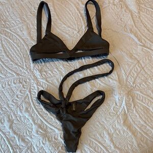 Indah Classic Black Bikini Set